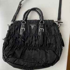 Prada Tessuto Gaufre Tote